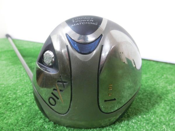 ♪DUNLOP ダンロップ XXIO IMPACT POWER MATCHING 1W ドライバー 10.5° /純正 シャフト MP500M FLEX-S G9107♪_画像1