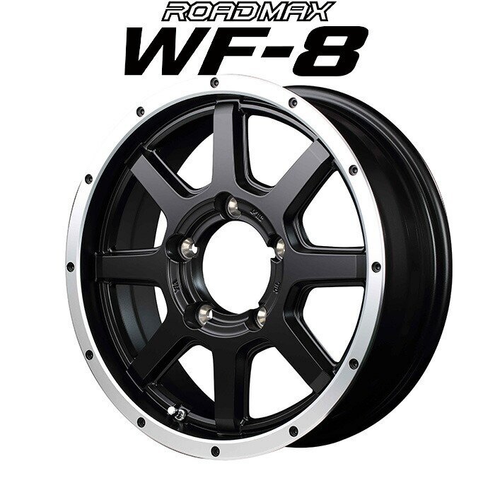 MID ロードマックス WF-8 4本セット ホイール スーパーキャリイDA16T ROADMAX WF8 アルミホイール 4枚 1台分 roadmax ロードマックス wf8の通販