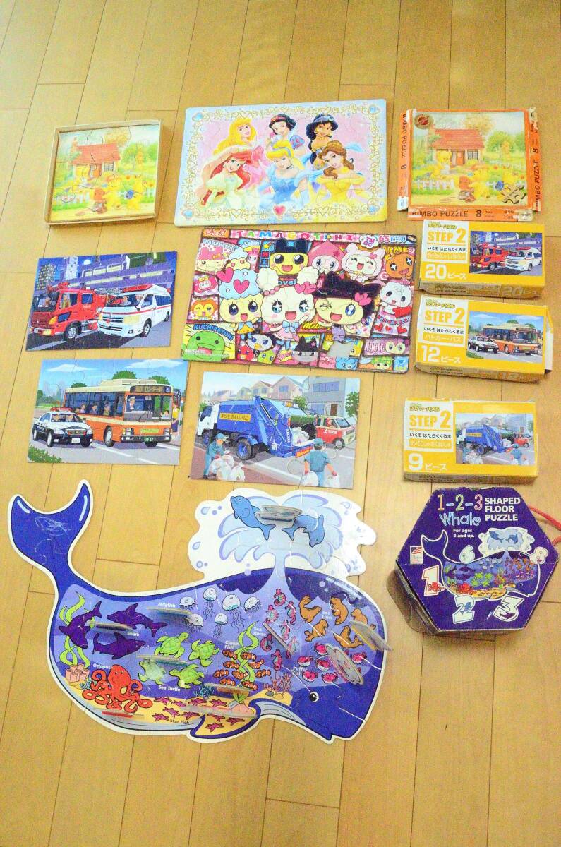 ★中古：子供用パズルまとめて_画像1