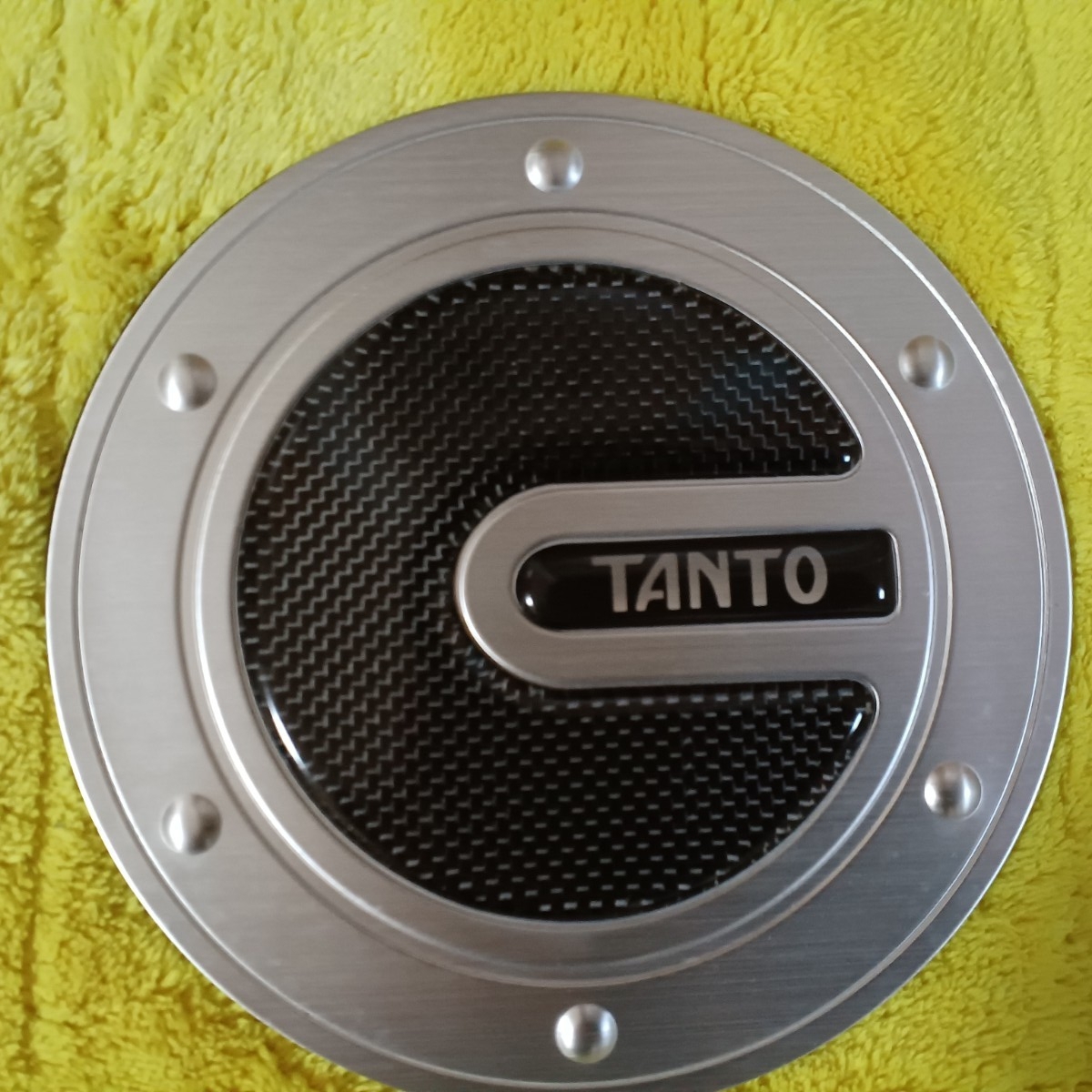 L385 L375　タント　純正オプション　フューエルリッドカバー　給油口カバー　送料無料