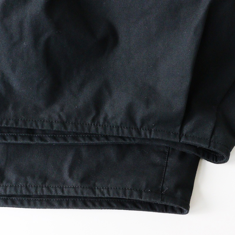 2024SS ピンクハウス PINK HOUSE ネーム使いコットンコクーンサロペット/ブラック オーバーオール ロゴ ワッペン【2400014553017】_画像6