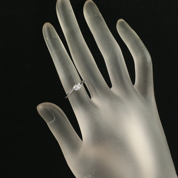 スタージュエリー リング ダイヤ ダイヤモンド 0.180ct/0.02ct 8号 Pt950 指輪 BLJ/GENJ 大幅値下げ品_画像5