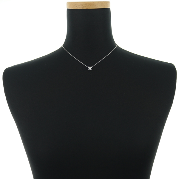  Vendome колье diamond бриллиант pave бабочка 2000 год Рождество ограничение Pt950/K18WG BLJ/GENJ