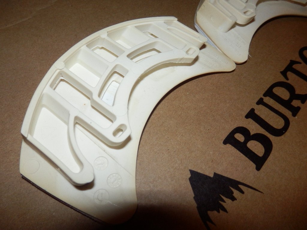 部品★BURTON バートン★ガスペダルセット 白 S/M 男性用 _画像4