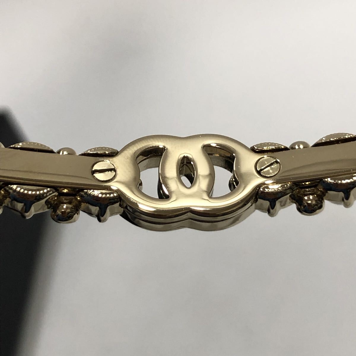 シャネル　ラインストーン　パール　カチューシャ　 A22C ココマーク (管YZ187 H31 )_画像7