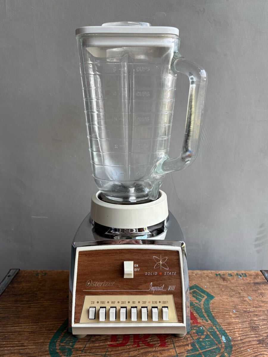 【1970s USA vintage】Osterizer ブレンダー　ミキサー 1970s USA vintage】Osterizer Blender オスタライザー