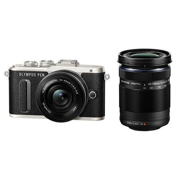 #p782339 中古 美品 OLYMPUS E-PL8 EZダブルズームキット ブラック
