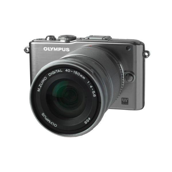 #p782483 中古 美品 OLYMPUS E-PL3 ダブルズームキット シルバー