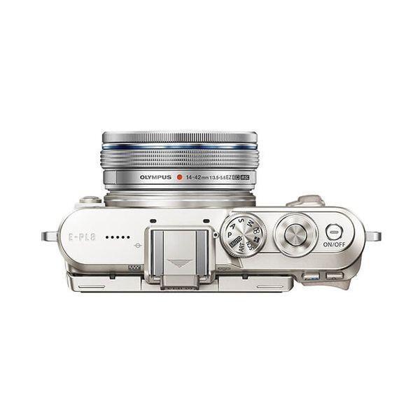 #p782543 中古 美品 OLYMPUS E-PL8 14-42mm EZレンズキット ホワイト