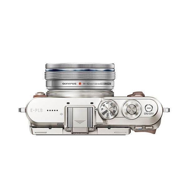 #p782792 中古 美品 OLYMPUS E-PL8 14-42mm EZレンズキット ブラウン