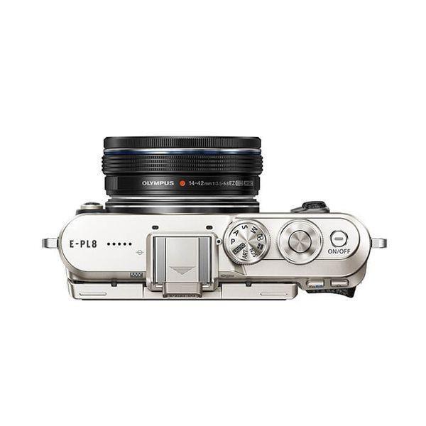 #p782793 中古 美品 OLYMPUS E-PL8 14-42mm EZレンズキット ブラック