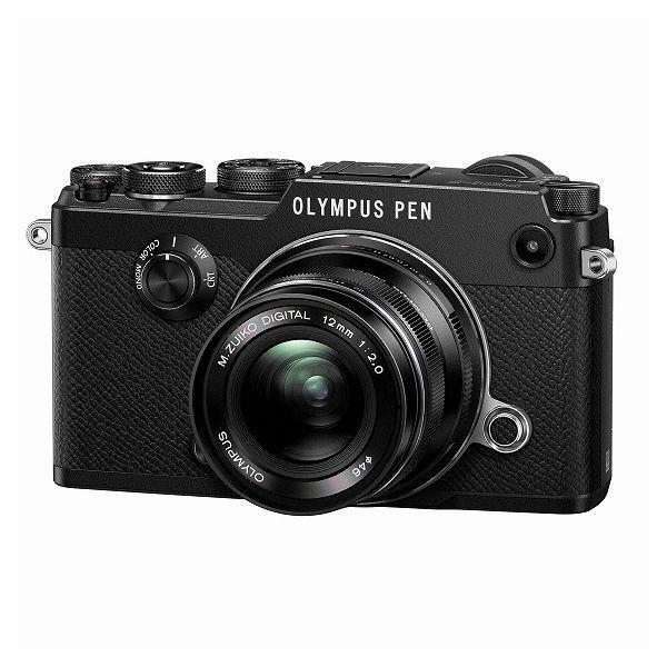 #p782979 中古 美品 OLYMPUS PEN-F 12mm F2.0 レンズキット ブラック