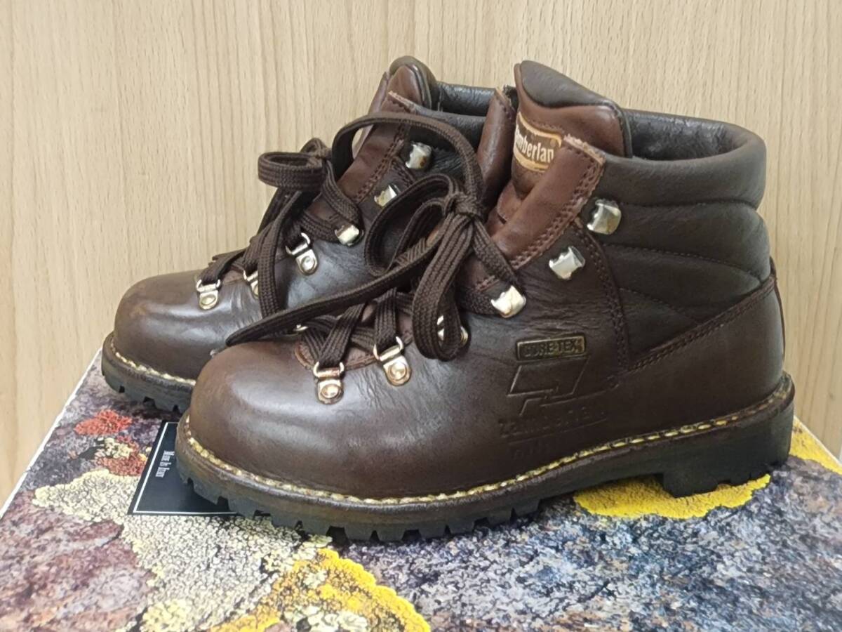 R70827 ZAMBERLAN ザンバラン FUJIYAMA フジヤマ 38 23cm相当 トレッキングブーツ トレッキングシューズ 登山靴 箱付き　_画像4