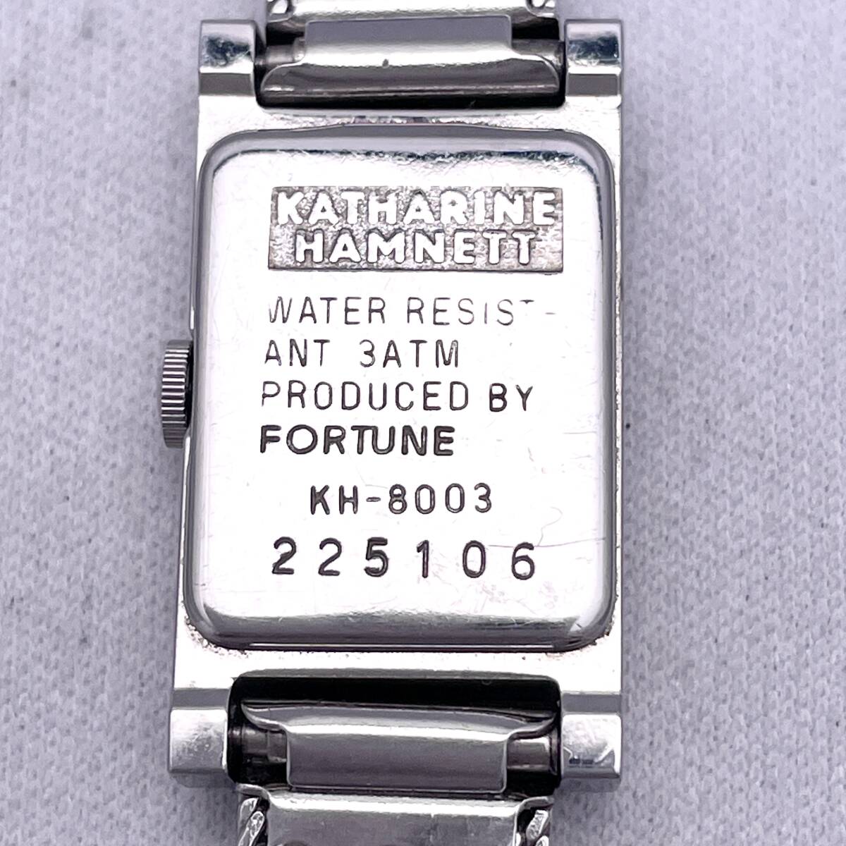 KATHARINE HAMNETT キャサリンハムネット KH-8003 腕時計 レディース ウォッチ クォーツ quartz 銀 シルバー P4317_画像8