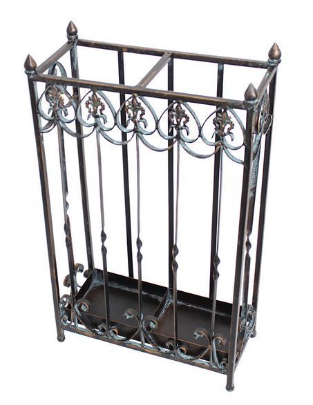 傘立て アイアン ブロンズ アンティーク クラシック コーナー AJ-512-2 輸入雑貨 傘立て アイアン ブロンズ アンティーク クラシック