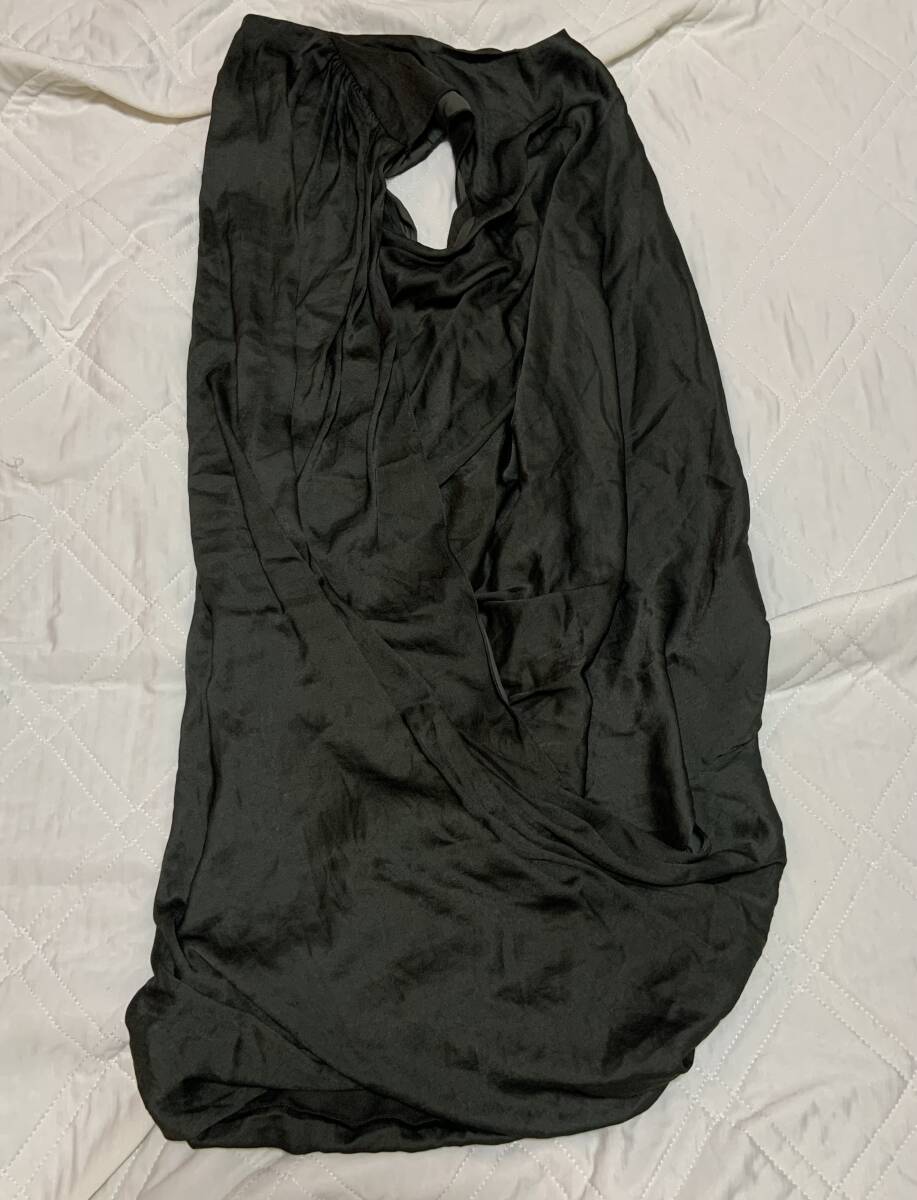 Helmut lang! ヘルムートラング! ワンピース! 立體! ノースリーブ! ポリエステル + シルク! SIZE 2! アメリカ制! 身長(zhǎng) 163センチ