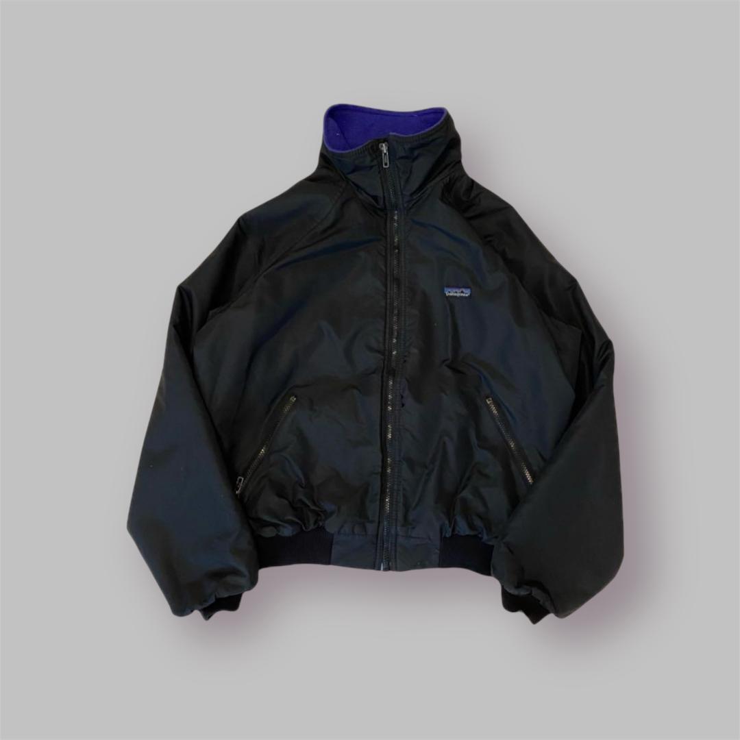 90s パタゴニア シェルドシンチラ ジャケット L USA制 ブラック 黒