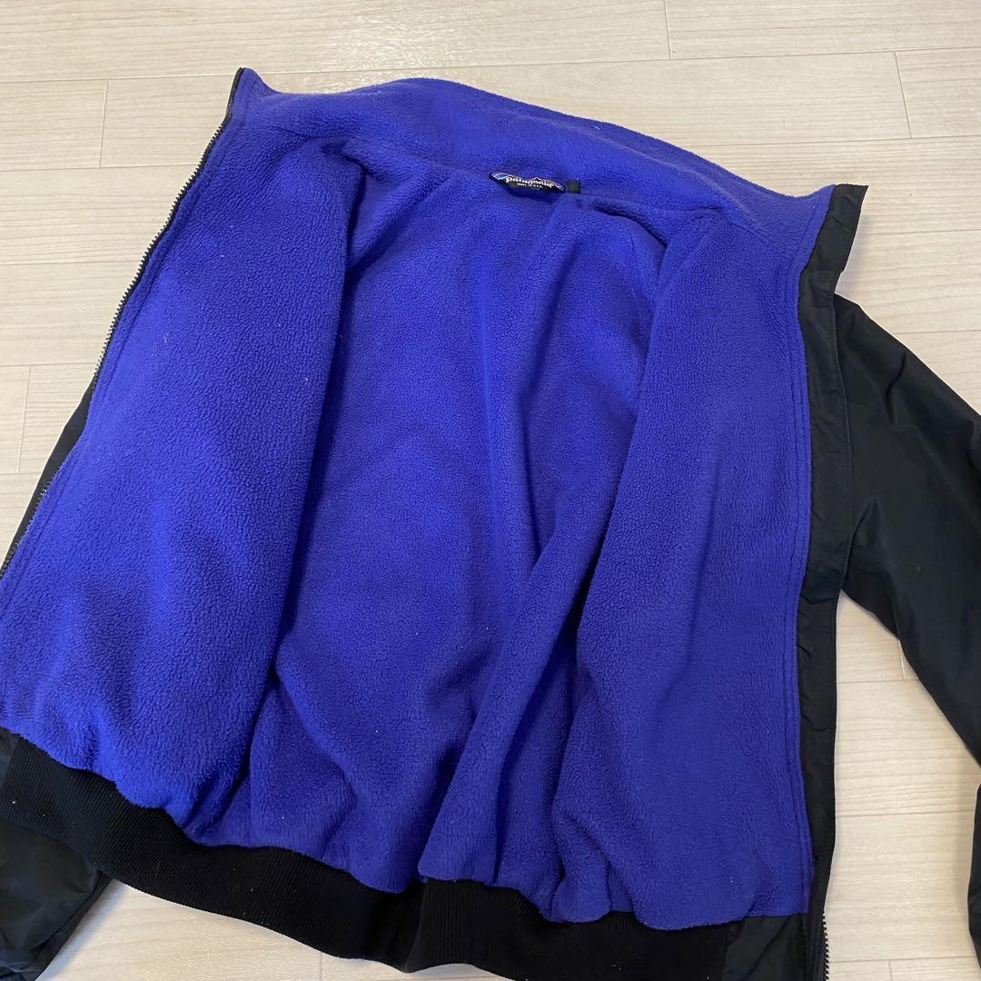 90s パタゴニア シェルドシンチラ ジャケット L USA制 ブラック 黒