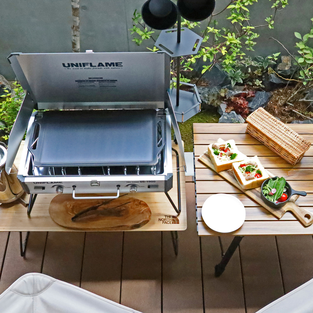 ユニフレーム ツインバーナー　US-1900 対応 グリルプレート 板厚4.5mm UN45-01_画像3