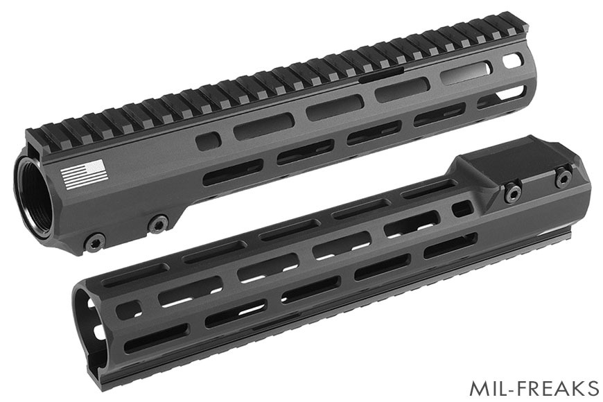 Airsoft Artisan Knight'sタイプ KAC URX MOD2.1 M-LOK ハンドガード 11インチ AEG/MWS/GBB/PTW ユニバーサル フィット_画像2