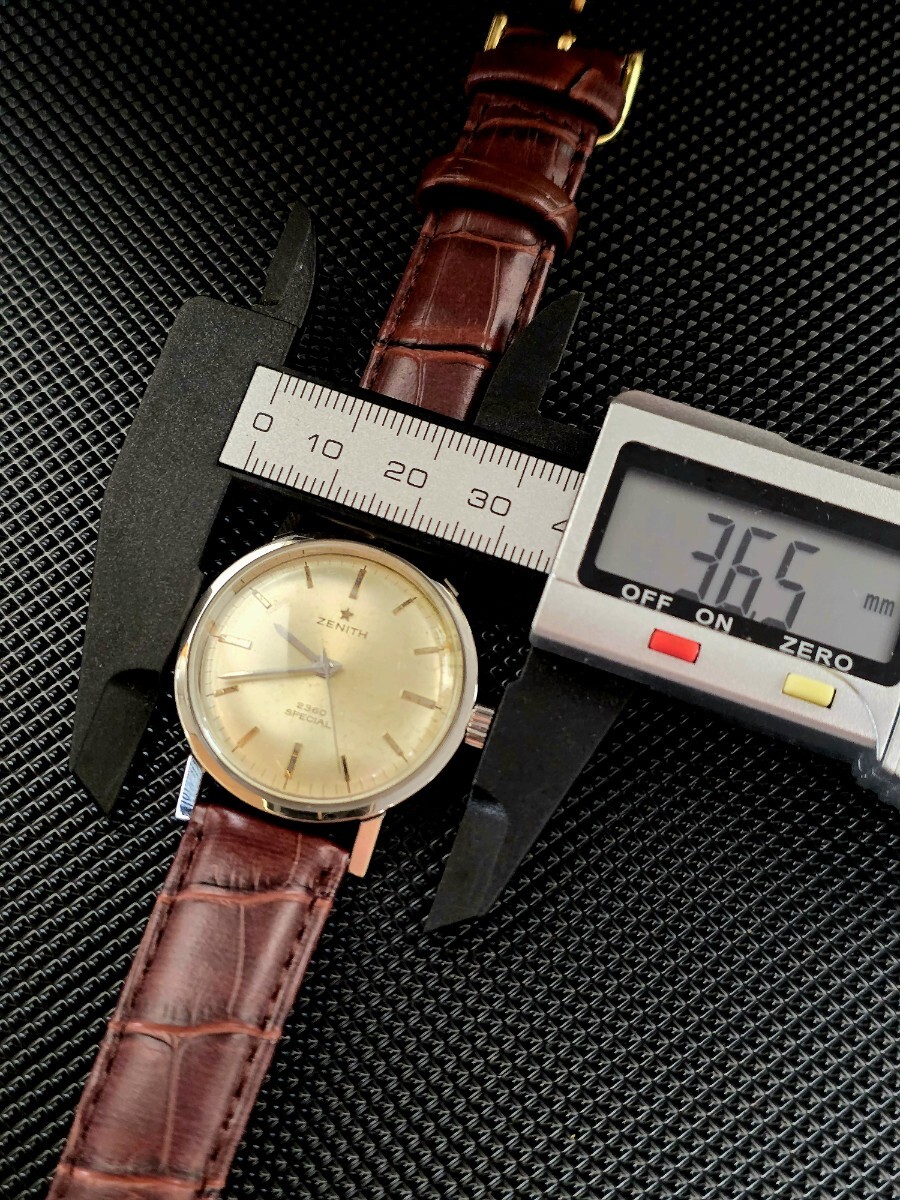 TMY035 ZENITH 2360 SPECIAL 手巻き時計 TMY035 ZENITH 2360 SPECIAL 手巻き時計 - メルカリ