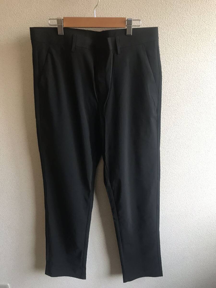  メンズ スラックス スーツパンツ 接触冷感 ストレッチ ビジネス パンツ 34_画像7