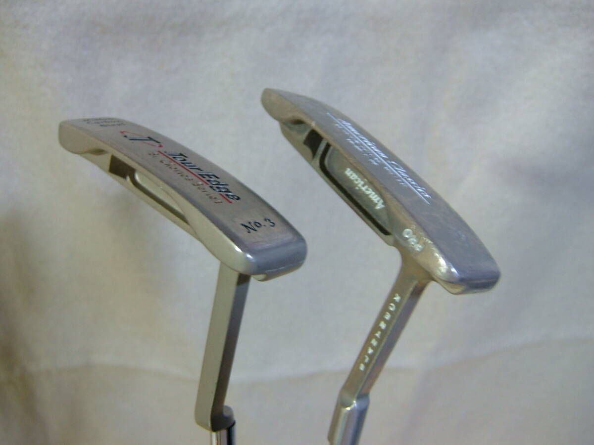 中古　ミルドヘッドPING型パター　Tour Edge Bt.Charles Beries No.3、アメリカンクラッシック INP-02　２本セット　ヤマト120サイズ_画像1