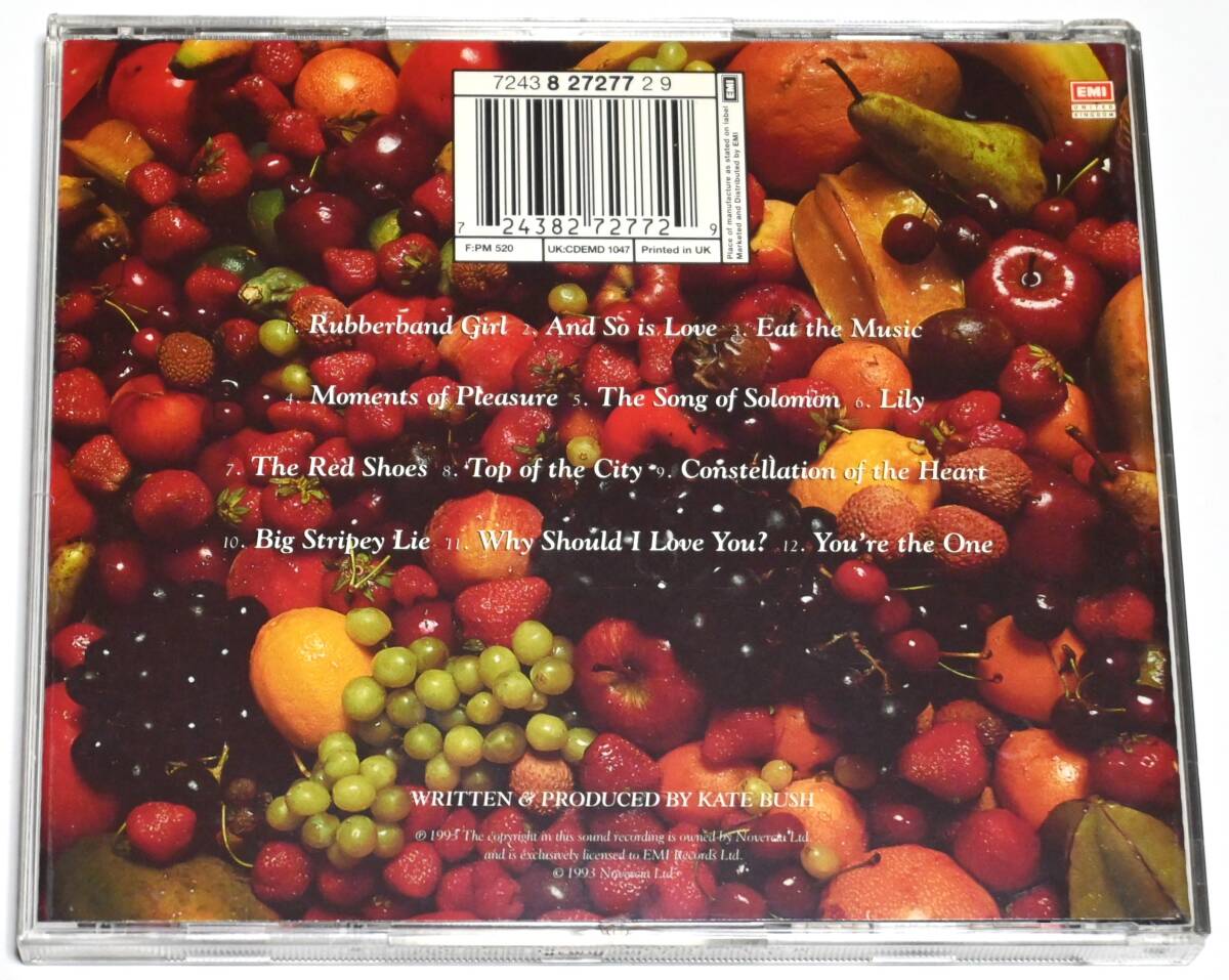 ケイト・ブッシュ　レッド・シューズ　★　Kate Bush　The Red Shoes　輸入盤_画像2