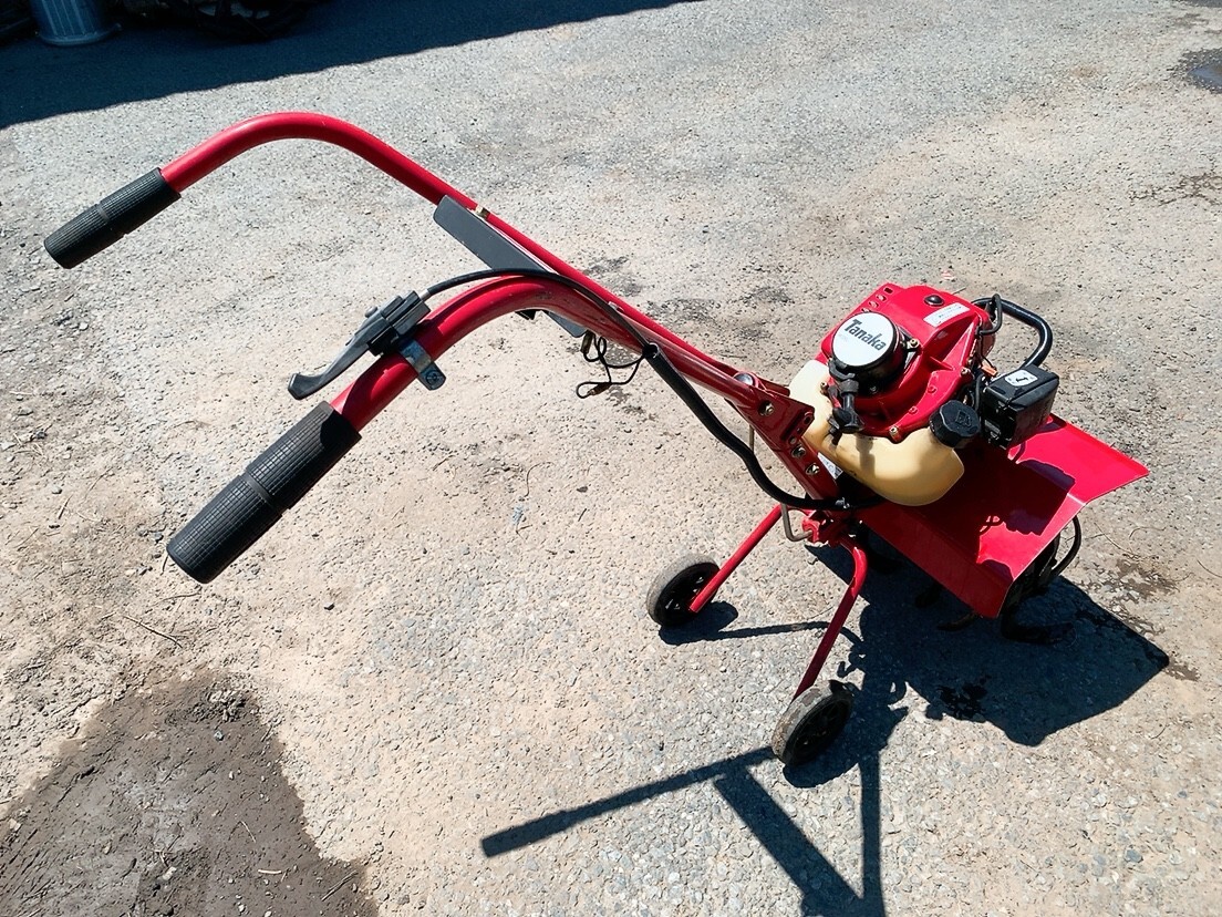 中古 Tanaka タナカ ミニ耕うん機 TCA-500 耕運機 耕耘機 小型