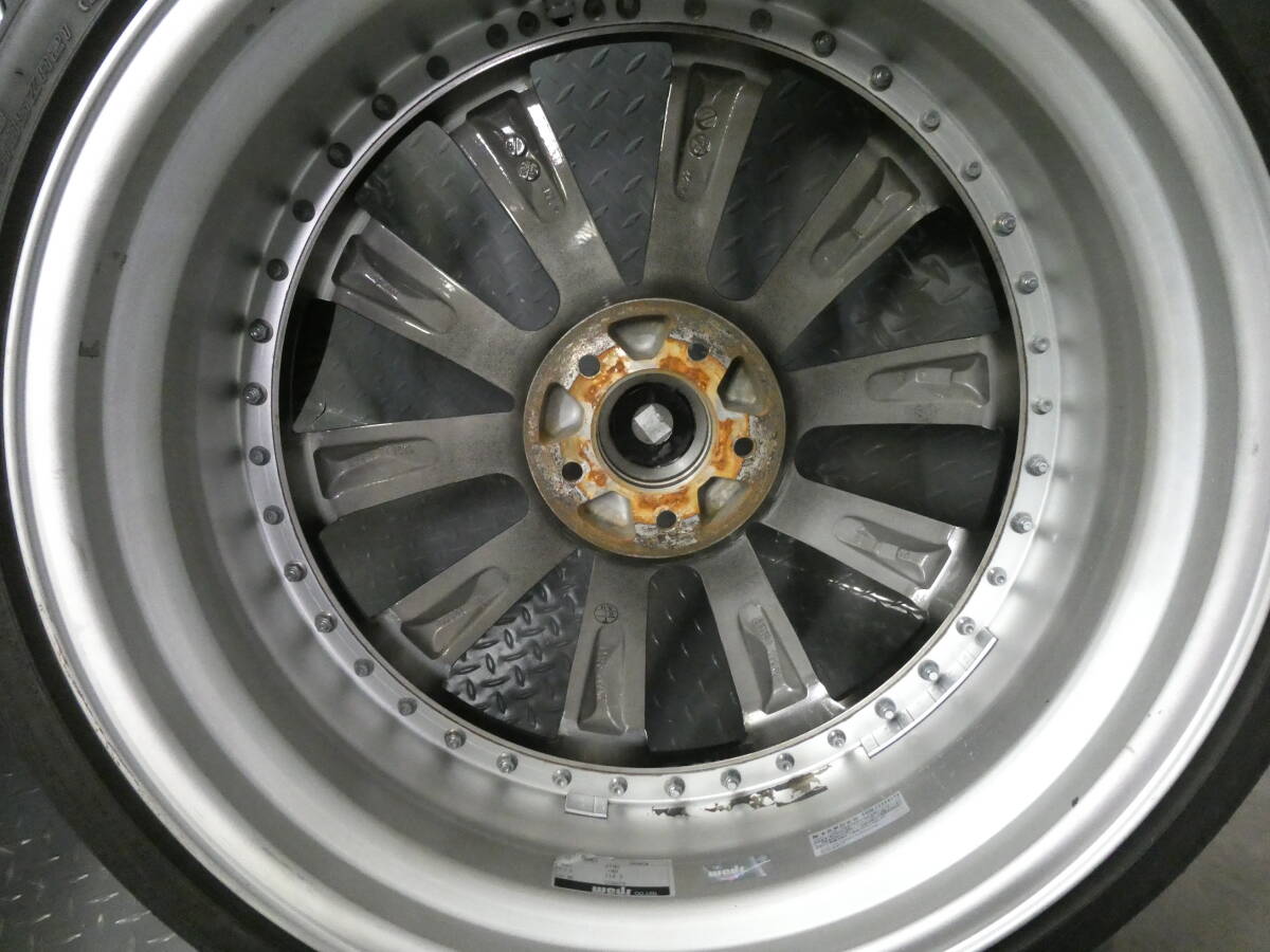 Weds Kranze Graben 9J-21PCD114.3ET40SBC/PO+FALKEN FK510 245/35R21ヴェルファイア アルファード シーマ クレンツェ グラベン_画像8
