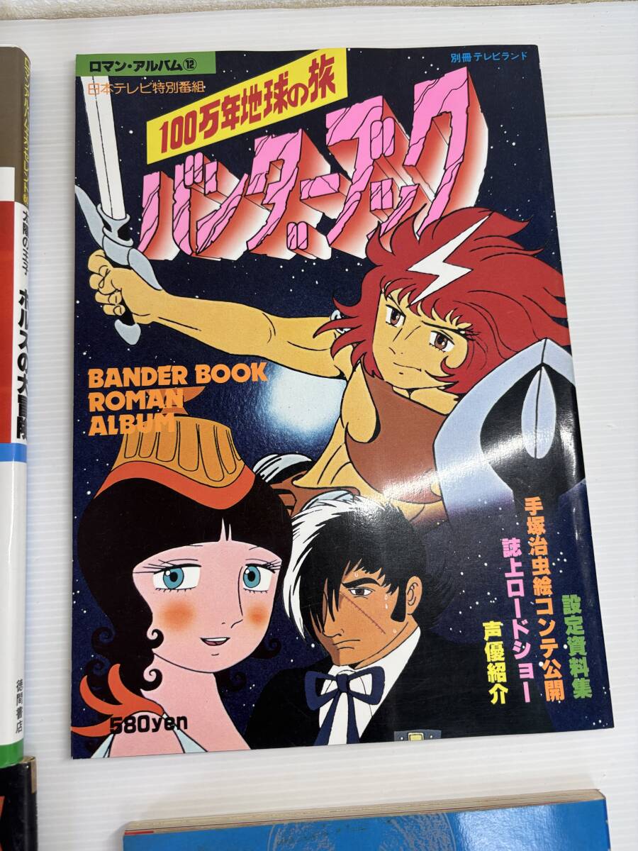 合計6冊★松本零士 宇宙海賊キャプテンハーロック　アニメージュ　太陽の王子ホルスの大冒険　100万年地球の旅バンダーブック　手塚治虫_画像4