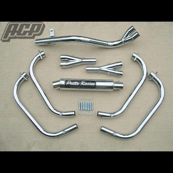 プリティー製 CB400SF VTEC NC39 極 タイプ1 4-2-1 マフラー