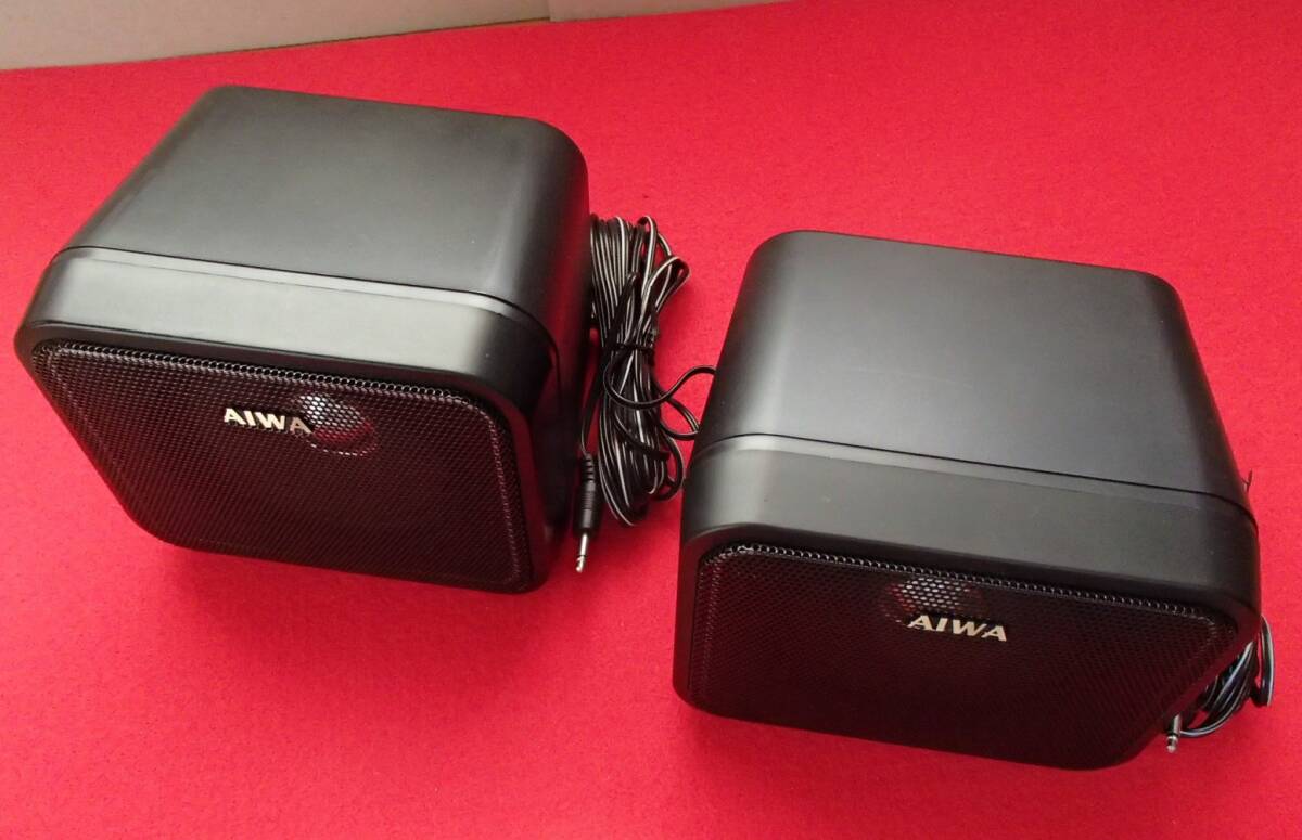 ♪♪ 中古 AIWA アイワ スピーカー システム SC-R8 サブ サラウンド ♪♪_画像4