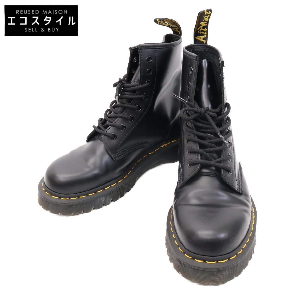 Dr.Martens ドクターマーチン 1460 8ホールブーツ シューズ UK9 ブラック メンズ