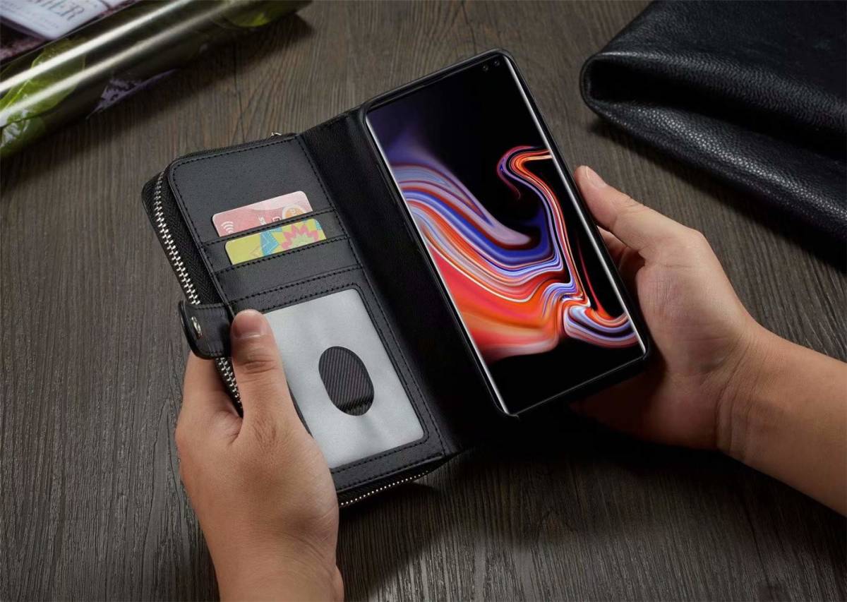 Galaxy S10 вязаный кожанный кейс Galaxy s10 кейс SCV41 SC-03L блокнот type . кошелек имеется 