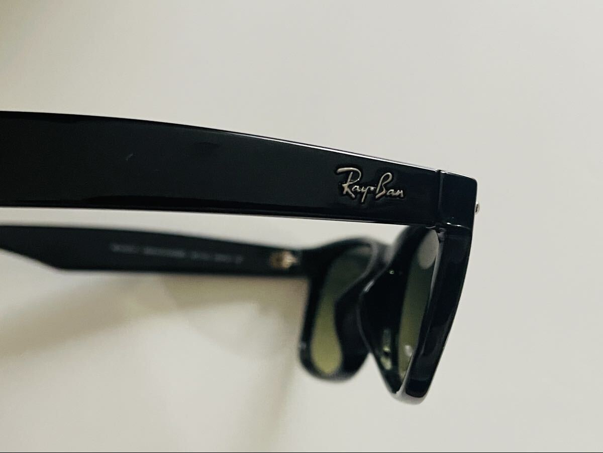 RayBan レイバン NEW WAYFARER ニューウェイファーラー　RB2132-F　アジアンフィット　長渕剛　木村拓哉　希少52サイズ　廃盤品　レア　_画像5