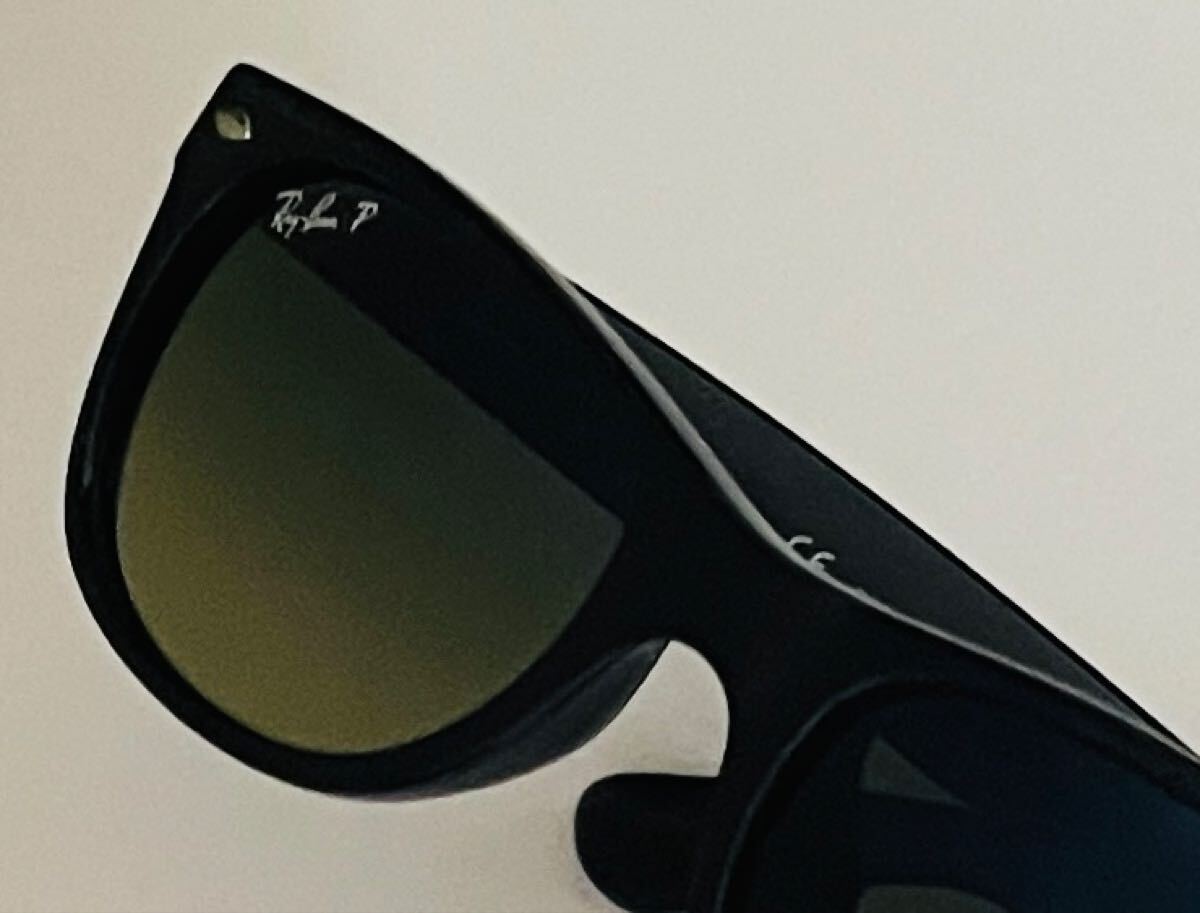 RayBan レイバン NEW WAYFARER ニューウェイファーラー　RB2132-F　アジアンフィット　長渕剛　木村拓哉　希少52サイズ　廃盤品　レア　_画像3