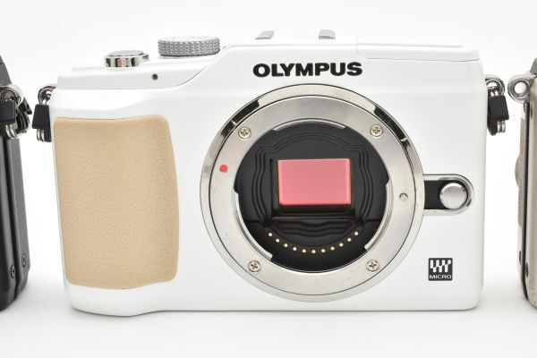 オリンパス OLYMPUS E-PL2 3臺まとめ 動作未確認ジャンク #M61A1444