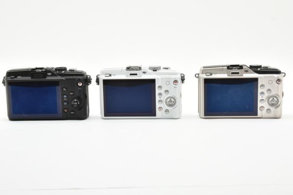 オリンパス OLYMPUS E-PL2 3臺まとめ 動作未確認ジャンク #M61A1444