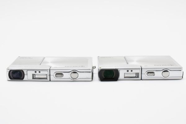 Kyocera 京セラ Finecam SL400R SL300R シルバー 2本まとめ 動作