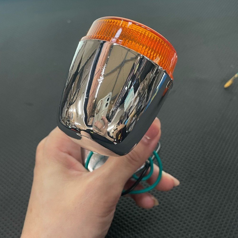 訳有 大特価!! MADMAX バイク用品 HONDA ホンダ ジャズ JAZZ リトルカブ マグナ50 純正タイプ ウインカー2個SET オレンジ 補修 修理_画像5