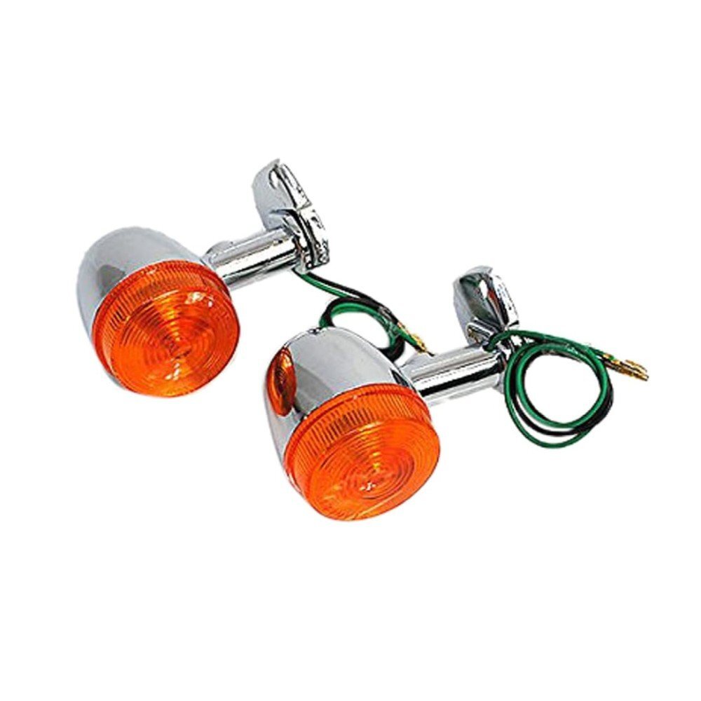 訳有 大特価!! MADMAX バイク用品 HONDA ホンダ ジャズ JAZZ リトルカブ マグナ50 純正タイプ ウインカー2個SET オレンジ 補修 修理_画像1