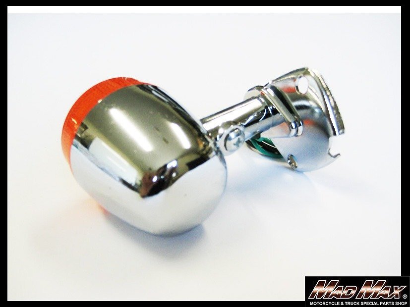 訳有 大特価!! MADMAX バイク用品 HONDA ホンダ ジャズ JAZZ リトルカブ マグナ50 純正タイプ ウインカー2個SET オレンジ 補修 修理_画像3