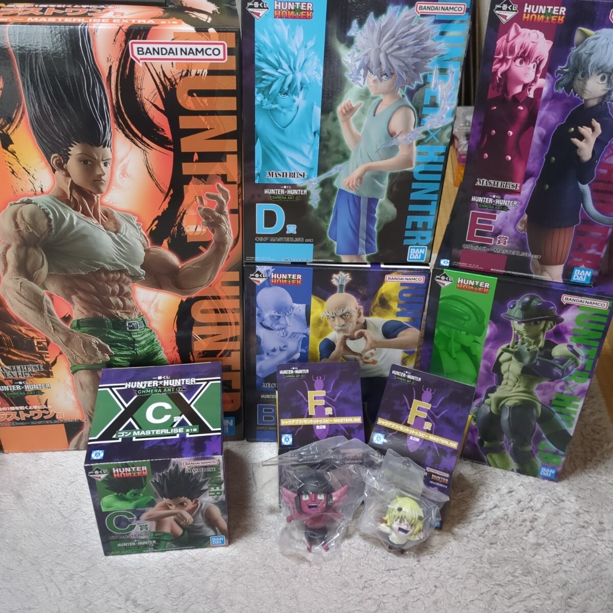 【新品】HUNTER×HUNTER　一番くじ　フィギュア　コンプ 一番くじ HUNTER×HUNTER Cross the 