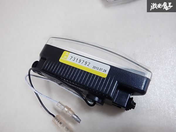 【新品未使用品★】社外 汎用 LED デイタイムランプ デイライト アンバー 左右セット 即納 棚B9_画像4