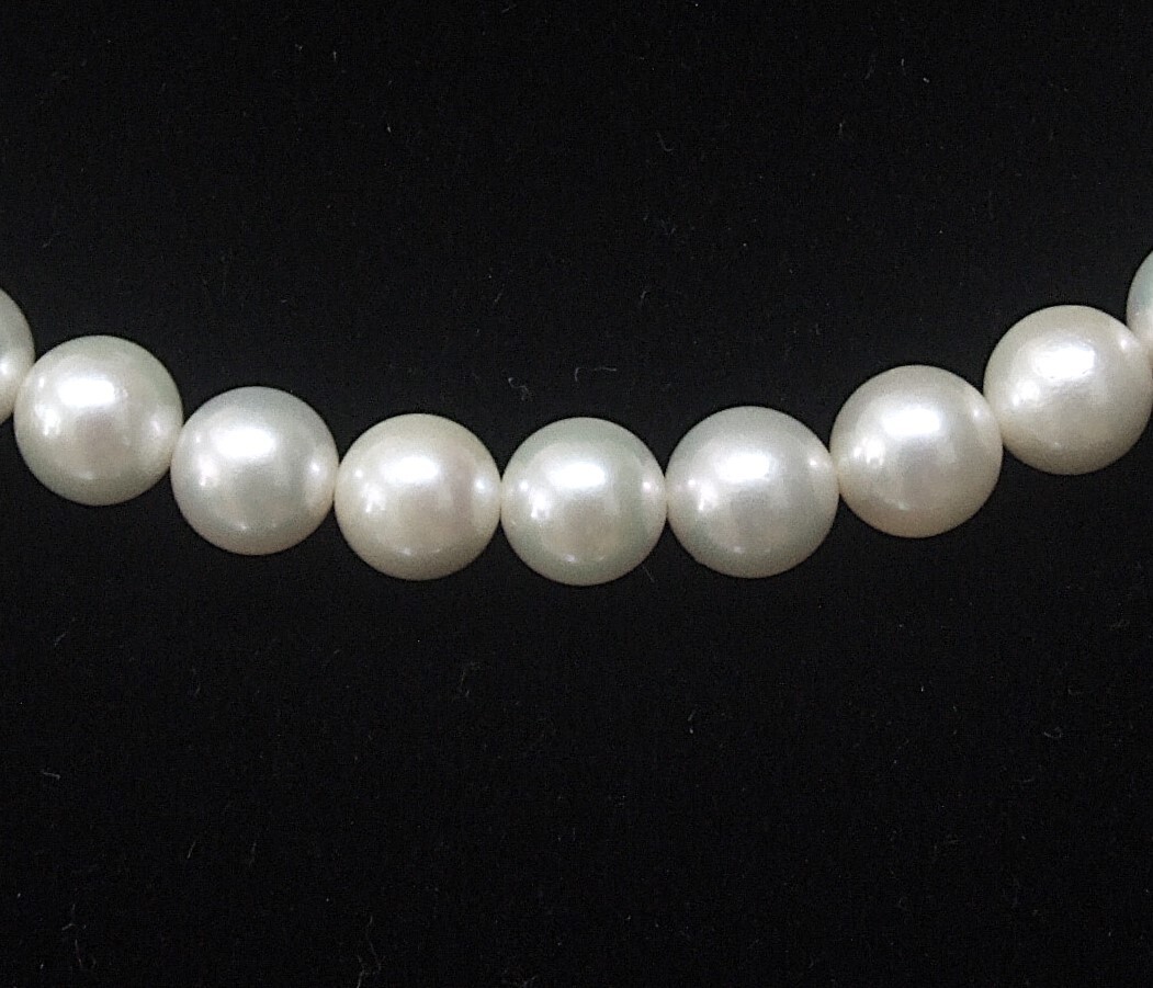 ◆ 在庫大処分！超得プライス！■ 服部セイコー ★ ” 照りと艶 ” の綺麗な本真珠 ★ 6.0-6.3mm ◆あこやパール ネックレス◆ 冠婚葬祭 ◆_画像10