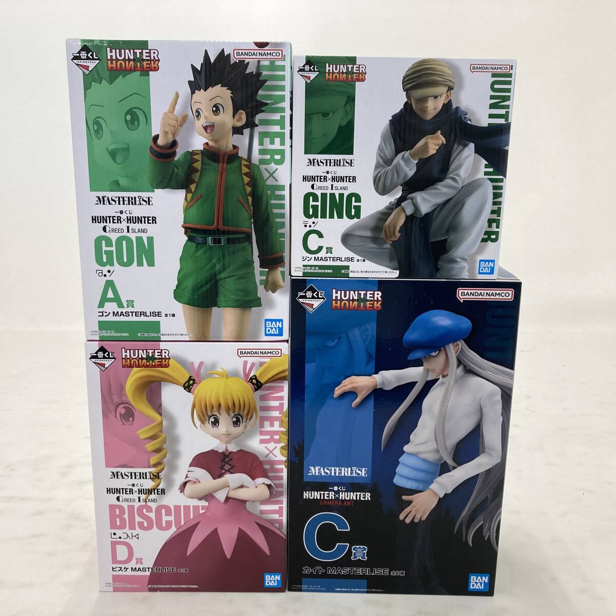 一番くじハンターハンター ビスケ ジンフィギュア 02w17751【1円~】HUNTER×HUNTER ハンターハンター 一番くじ