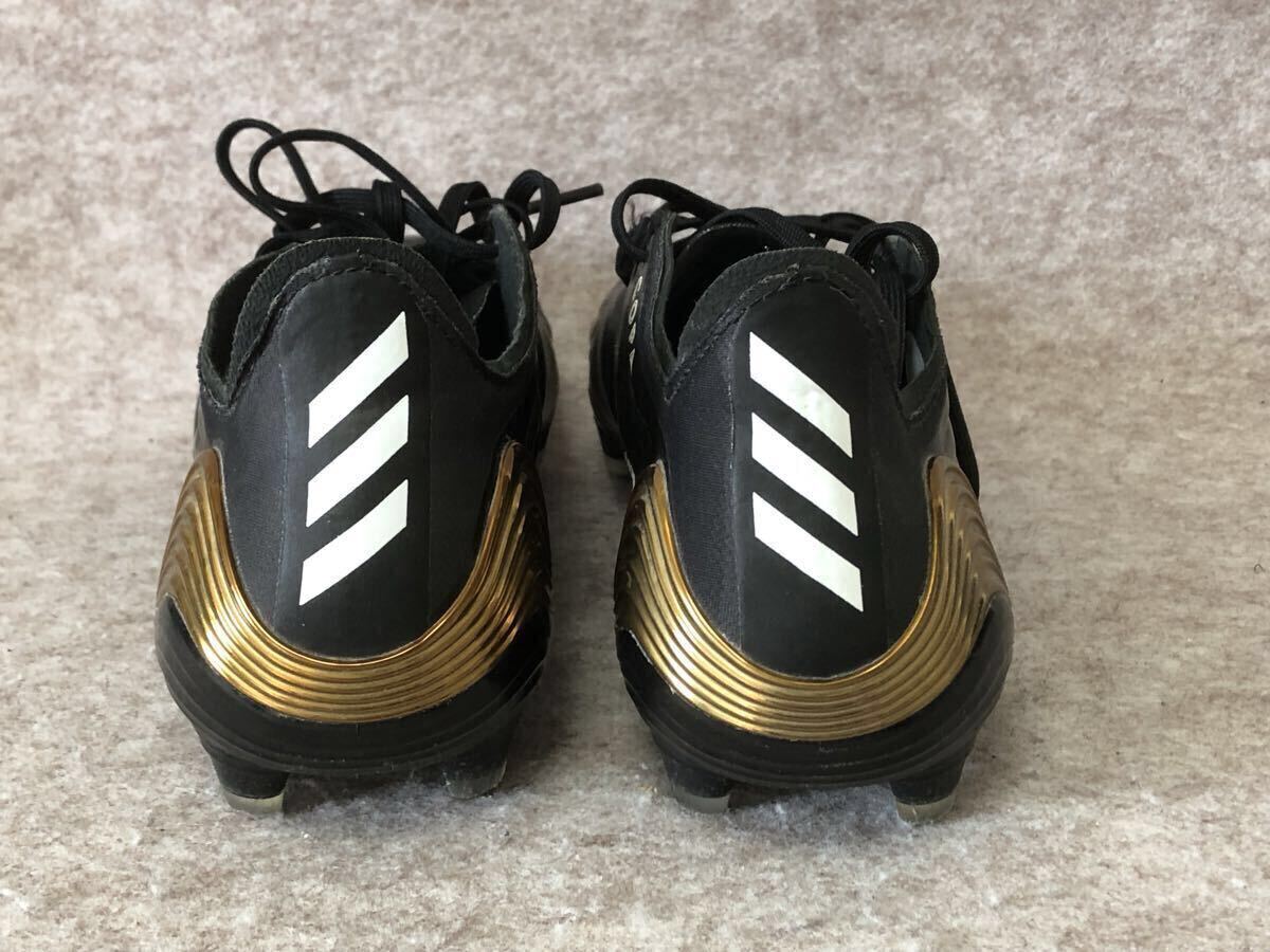 アディダス adidas コパ センス COPA Sense.1 FG クリート フュージョンスキン FUSION SKIN コアブラック ゴールドメタリック 27.5cm_画像4