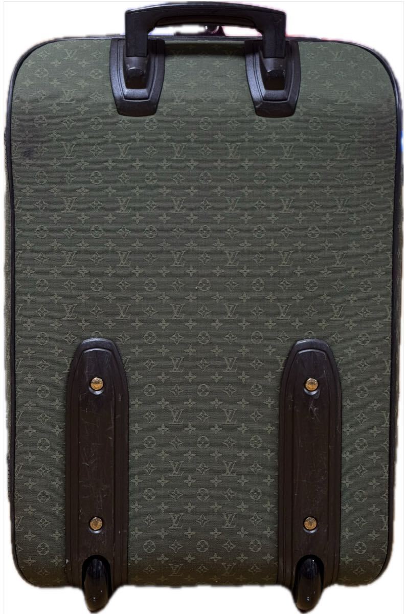 LOUIS VUITTON ルイヴィトン M23282 モノグラムミニ アネット 2輪 キャリーバッグ キャリーケース スーツケース TSTカーキ SP0013 _画像5
