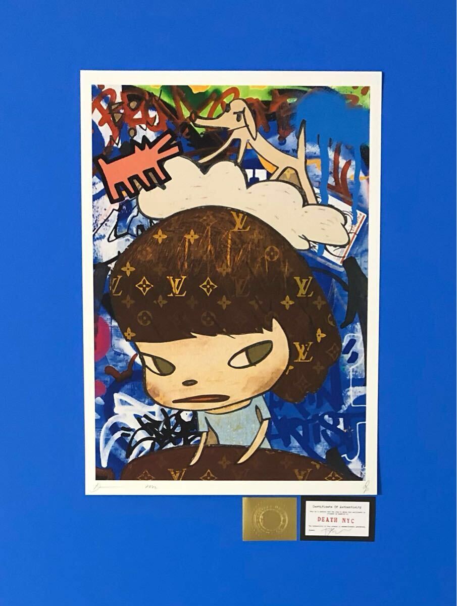 DEATH NYC 世界限定100枚 アートポスター 奈良美智25 Yahoo!オークション - DEATH NYC アートポスター 世界限定100枚